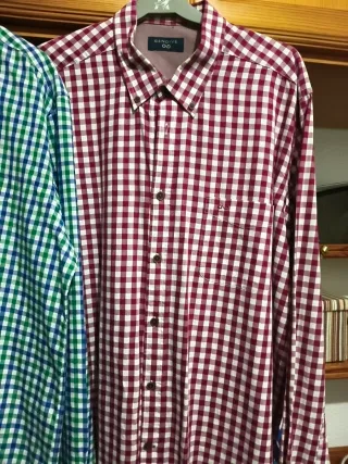 Camisa Polo Ralph Lauren cuadros azul y verde