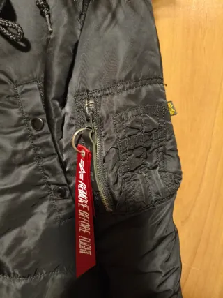 Parka Alpha Industries N-3B Negra