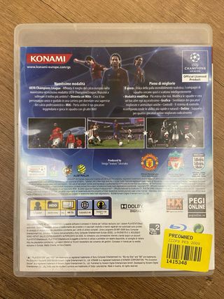 PES 2009 Pro Evolution Soccer PS3 italiano