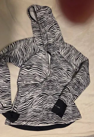 Giacca tecnica zebrata