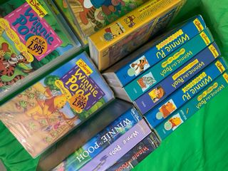 Lote 14 VHS Disney Winnie the Pooh