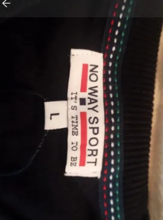 Maglione Aeronautica Militare uomo grigio/nero