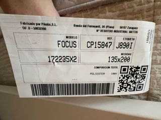 Colchón Pikolin Bultex + Cama Brimnes Ikea