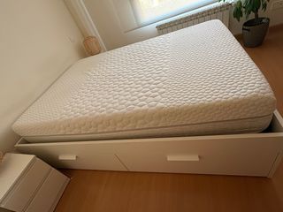 Colchón Pikolin Bultex + Cama Brimnes Ikea