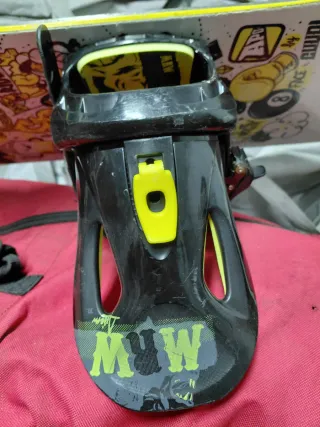 Tabla y Fijaciones Snowboard Niños