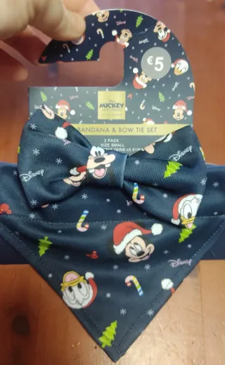 Corbata y bandana Disney para mascotas