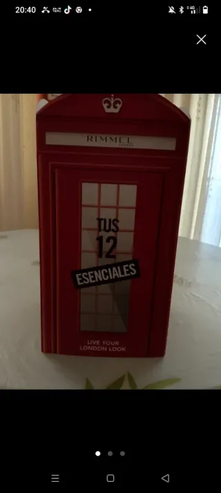 Calendario Adviento Rimmel Rojo