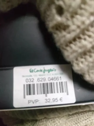 Bufanda y cinta para el pelo tejida