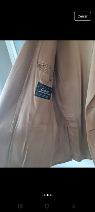 Blazer de caballero de cachemira