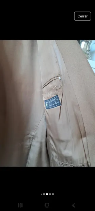Blazer de caballero de cachemira