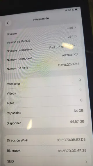 iPad 9ª Gen Gris Espacial con Funda