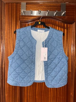Chaleco vaquero mujer NUEVO