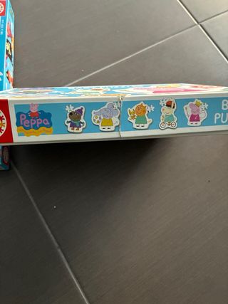 Lote 2 Puzles Educa Piratas y Peppa Pig