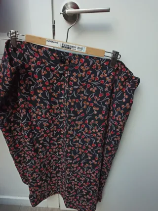 Conjunto Falda y Blusa Estampado Floral