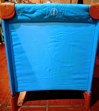 Cuna de viaje BRUN azul