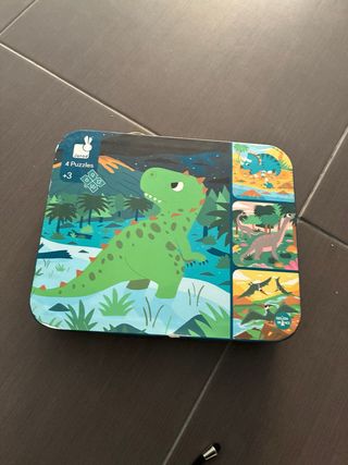 Puzles Janod Dinosaurios +3 Años