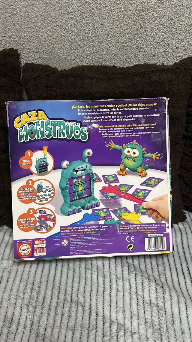 Juego de mesa Caza Monstruos Educa