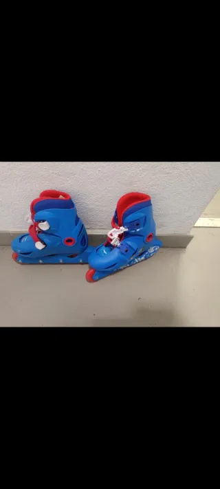 Patines Infantiles Talla 30-32 Azules