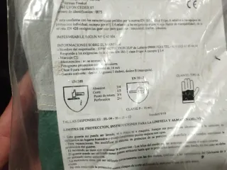 Guantes de cuero para trabajo