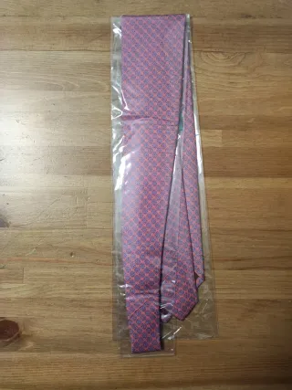 Corbata Lester Pura Seda Rosa