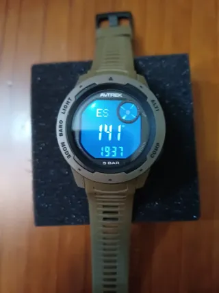 Reloj Deportivo AVTREX Táctico WR50M Estilo Garmin