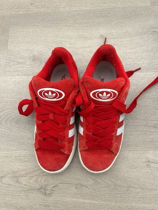 Zapatillas Adidas Campus Rojas