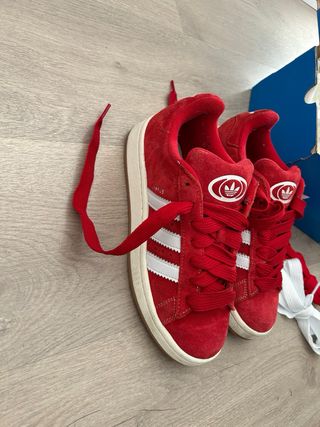 Zapatillas Adidas Campus Rojas