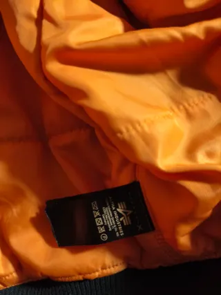 Chaqueta Bomber Alpha Industries NASA XL