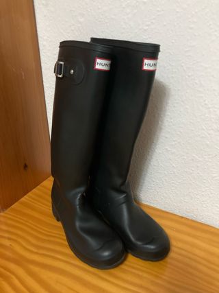 Botas Hunter Negras Talla 37