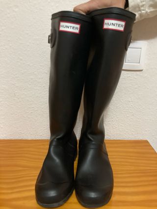 Botas Hunter Negras Talla 37