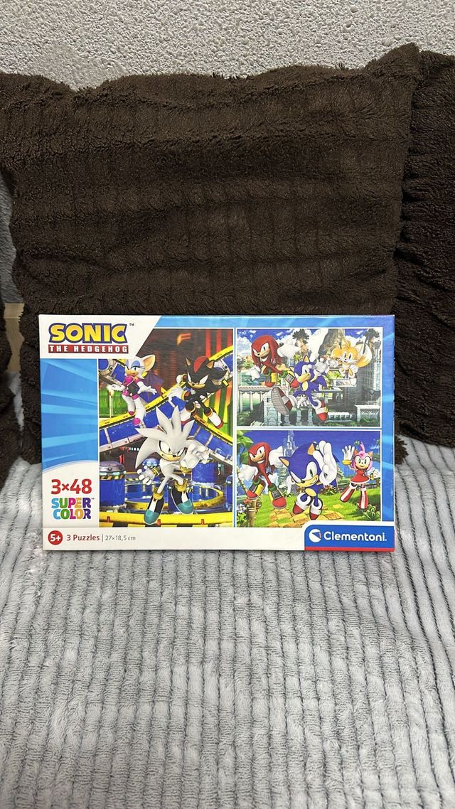 Puzzle Clementoni Sonic 3x48 piezas