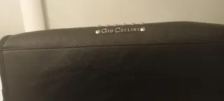 Borsa Gio Cellini Nera con Borchie Argento