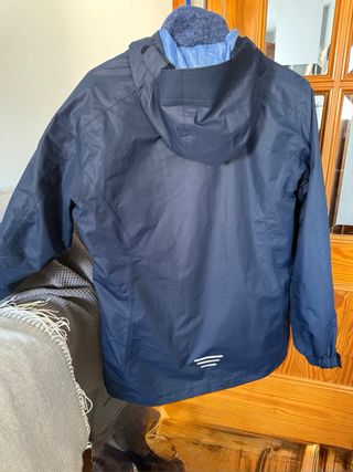 Chaqueta Junior Impermeable Polar Trollkids Azul