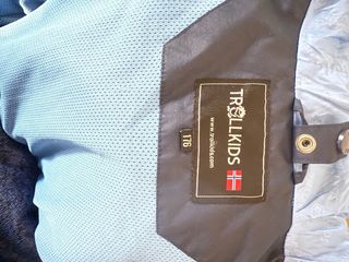 Chaqueta Junior Impermeable Polar Trollkids Azul