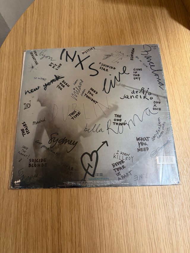 INXS Live Baby Live LP Vinilo