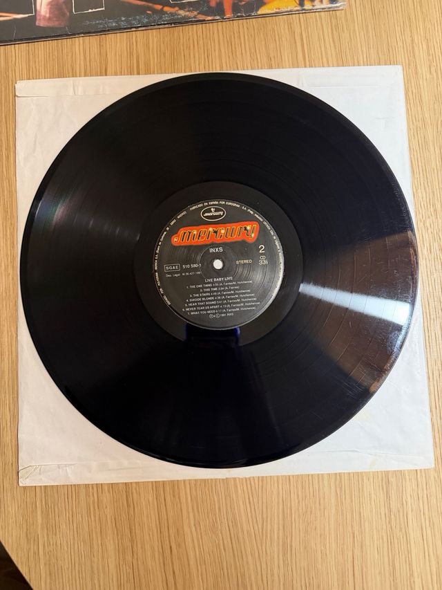 INXS Live Baby Live LP Vinilo