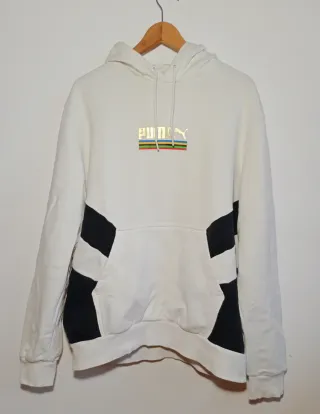 Sudadera Puma Blanca Talla XL