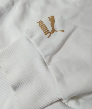 Sudadera Puma Blanca Talla XL