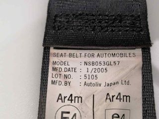 CINTURON SEGURIDAD TRASERO IZQUIERDO HONDA ACCORD BERLINA (C (3)