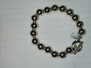 Pulsera Pandora Bolas Plata Cierre T