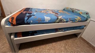 Cama nido con cajones