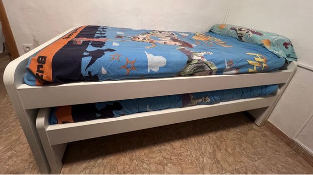 Cama nido con cajones