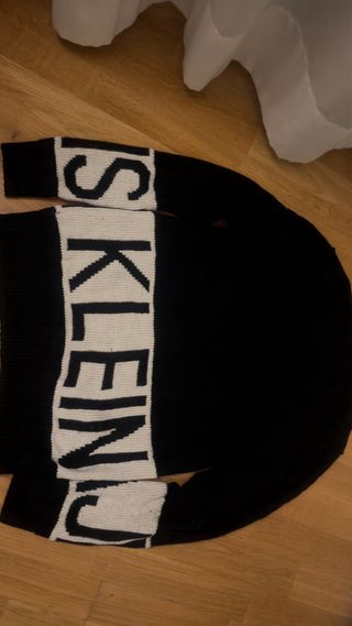 Maglione Calvin Klein Nero e Bianco