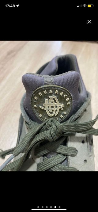 Zapatillas Nike Huarache Talla 47 Verde