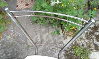 3 Sedie Formica Anni '60 Metallo Plastica