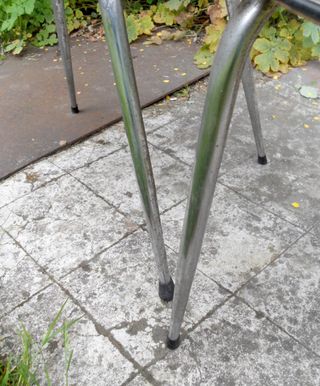 3 Sedie Formica Anni '60 Metallo Plastica