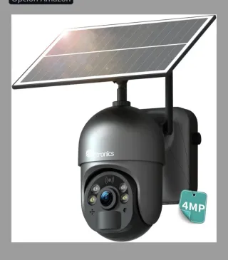 Cámara Vigilancia Elettronics Solar 4MP