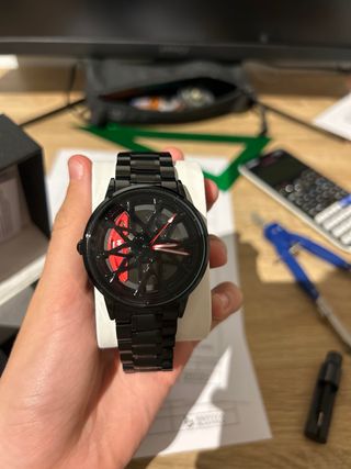 Reloj Gas Shelby Negro