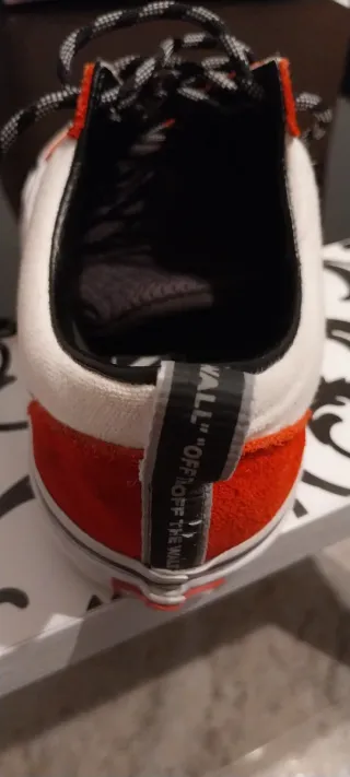 Zapatillas Vans Old Skool Rojas y Blancas