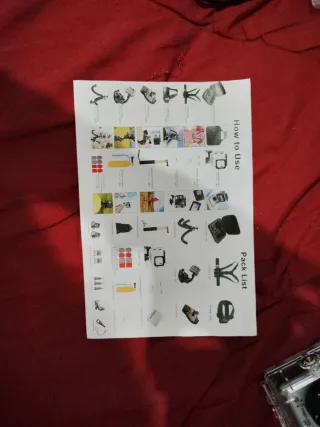 Kit Cámara Deportiva, la cámara no está en venta